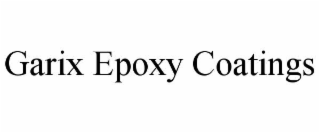 garix epoxy coatings