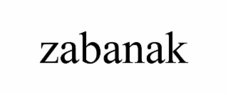 zabanak