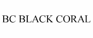 bc black coral