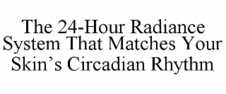 the 24-hour radiance system that matches your skin’s circadian rhythm
