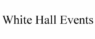 white hall events