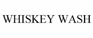 whiskey wash
