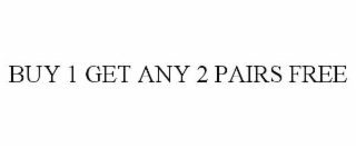 buy 1 get any 2 pairs free