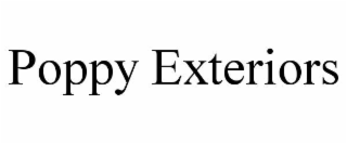 poppy exteriors
