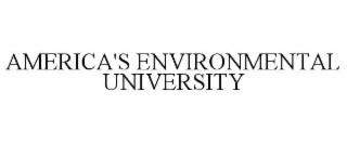 america's environmental university