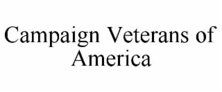 campaign veterans of america