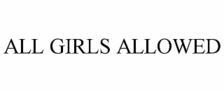 all girls allowed