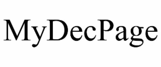 mydecpage