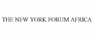 the new york forum africa