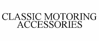 classic motoring accessories