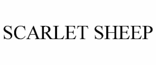 scarlet sheep