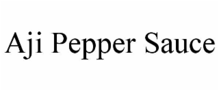 aji pepper sauce