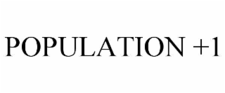 population +1