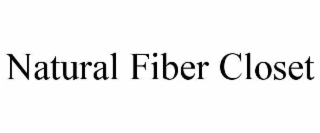 natural fiber closet