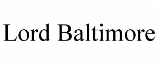lord baltimore