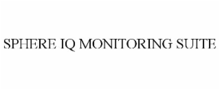 sphere iq monitoring suite