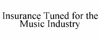 insurance tuned for the music industry