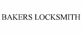 bakers locksmith