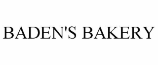 baden's bakery