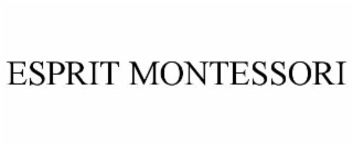 esprit montessori
