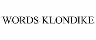 words klondike
