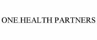 one.health partners