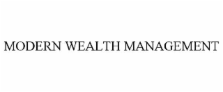modern wealth management