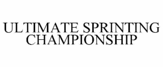 ultimate sprinting championship