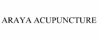 araya acupuncture