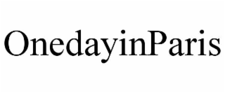 onedayinparis