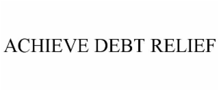 achieve debt relief