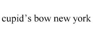 cupid’s bow new york