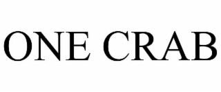 one crab