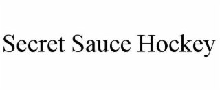 secret sauce hockey