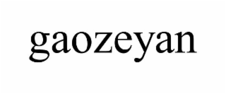 gaozeyan