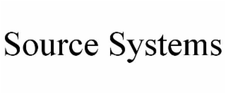 source systems