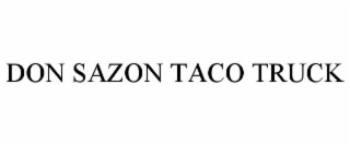 don sazon taco truck