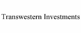 transwestern investments