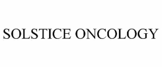solstice oncology