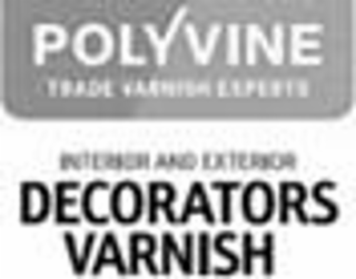 polyvine trade marnish experts decorators internor and exterior varnish