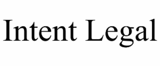 intent legal