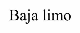 baja limo