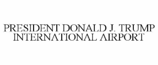president donald j. trump international airport