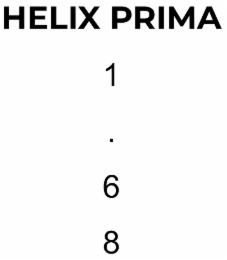 helix prima            1            .           6           8