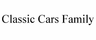 classic cars family