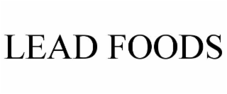 lead foods