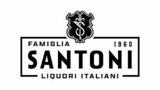 famiglia santoni liquori italiani 1960