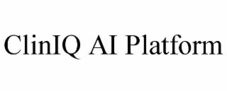 cliniq ai platform