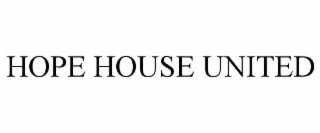hope house united
