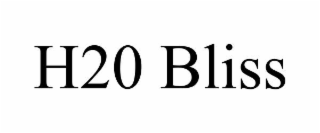 h20 bliss